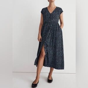 Madewell Button-Front Midi Dress in Campden Daisies size M 🔥